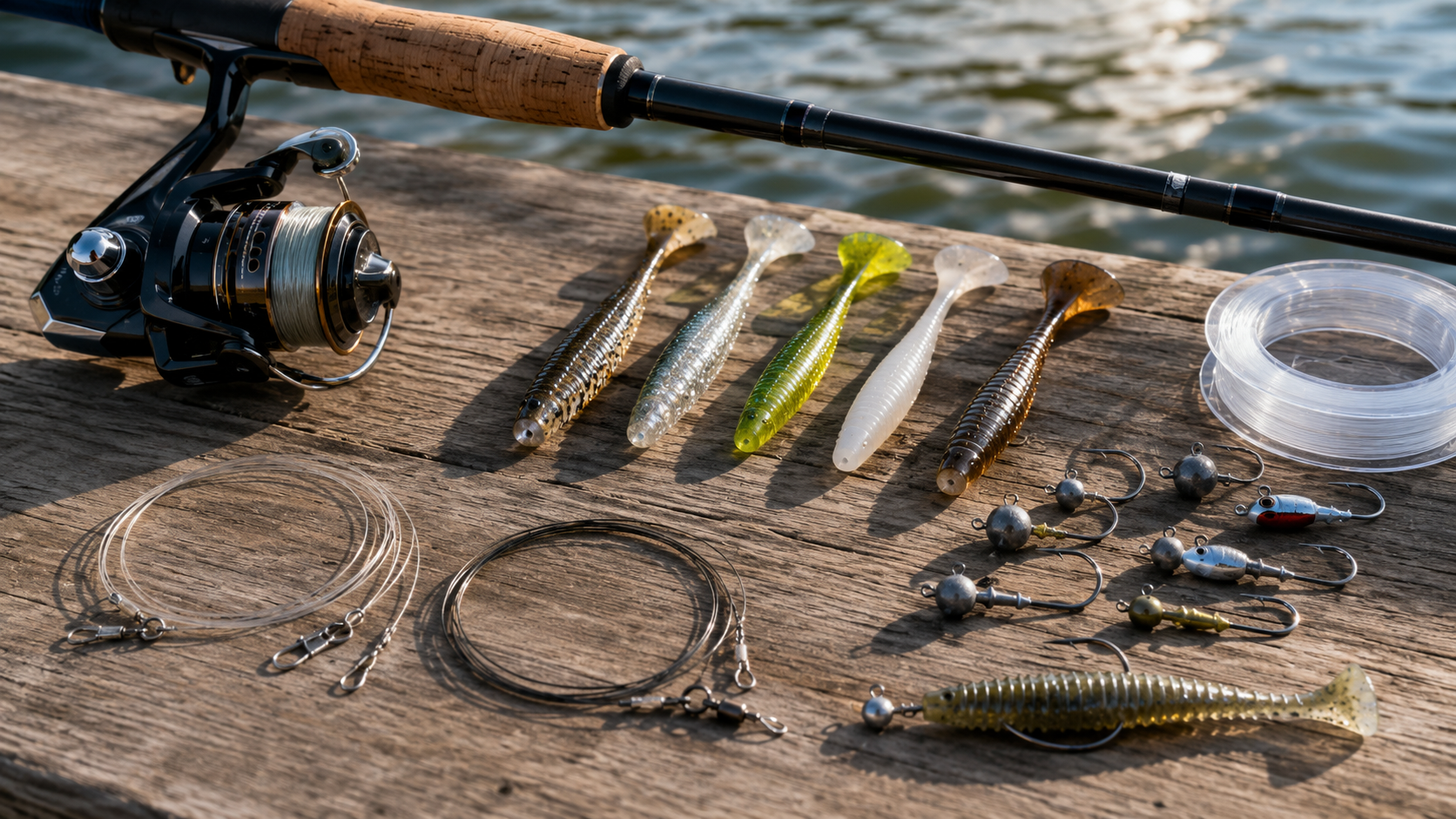 Estuary Soft Plastics: Matching Rod, Leader and Jighead Combos Estuary Soft Plastics: Matching Rod, Leader and Jighead Combos