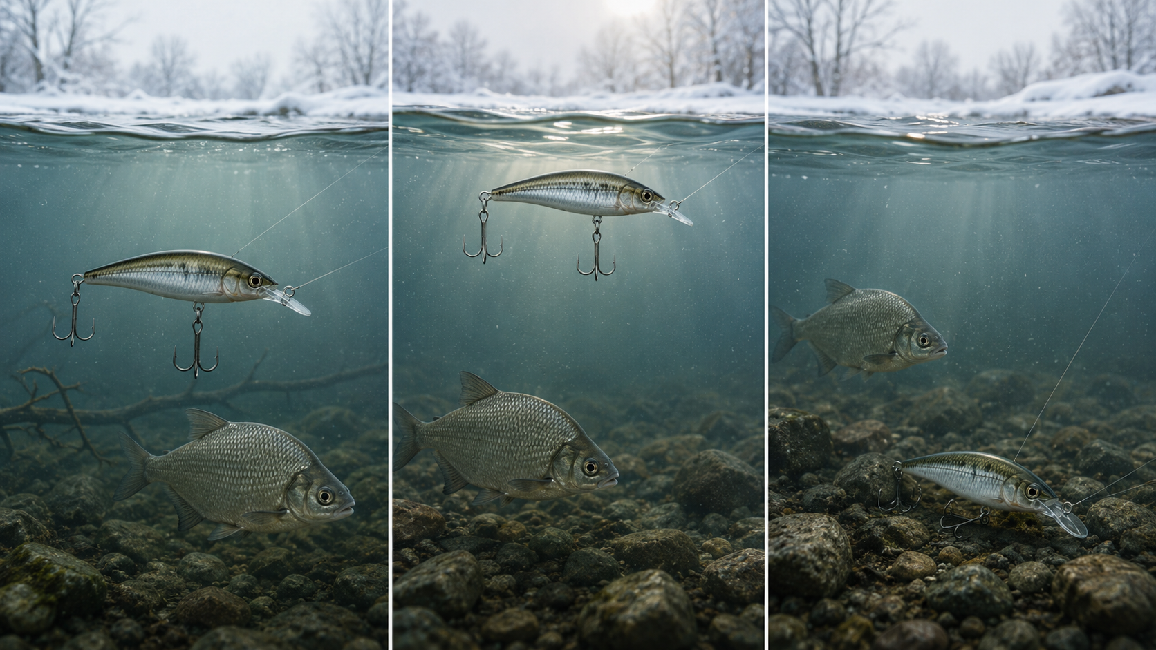 Suspending vs Floating vs Sinking Hardbodies for Winter Bream Suspending vs Floating vs Sinking Hardbodies for Winter Bream